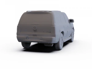Cadillac Escalade 2002 PRE-SUPPORTED 3D Model