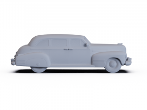 Cadillac Fleetwood 75 Touring Sedan 1941 PRE-SUPPORTED 3D 模型