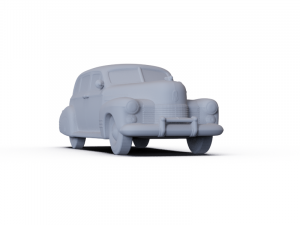 Cadillac Fleetwood 75 Touring Sedan 1941 PRE-SUPPORTED 3D 模型