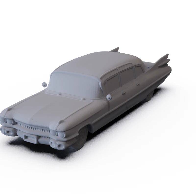 Cadillac Fleetwood Seventy Five Sedan 1959 PRE-SUPPORTED 3D Model .c4d .max .obj .3ds .fbx .stl .blend 