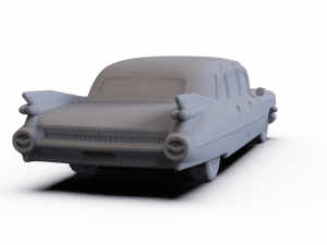 Cadillac Fleetwood Seventy Five Sedan 1959 PRE-SUPPORTED 3D मॉडल