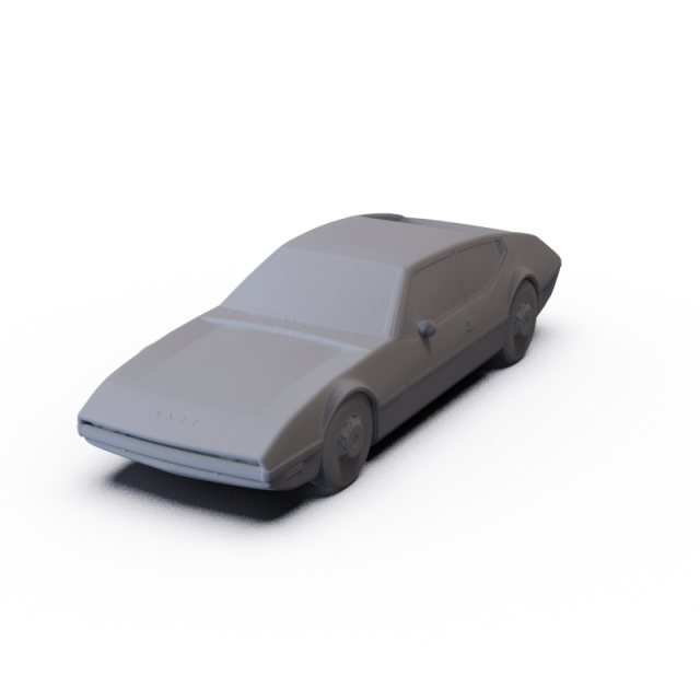 Cadillac NART 1970 PRE-SUPPORTED Modèle 3D .c4d .max .obj .3ds .fbx .stl .blend 