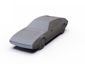 Cadillac NART 1970 PRE-SUPPORTED 3D 모델