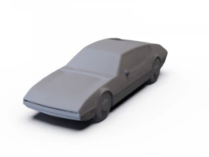 Cadillac NART 1970 PRE-SUPPORTED 3D Model