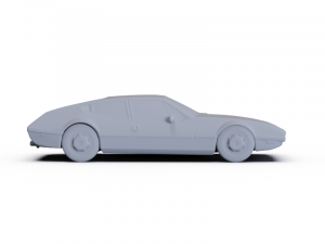 Cadillac NART 1970 PRE-SUPPORTED Modèle 3D