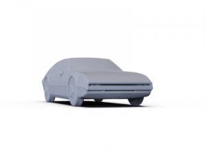 Cadillac NART 1970 PRE-SUPPORTED Modèle 3D