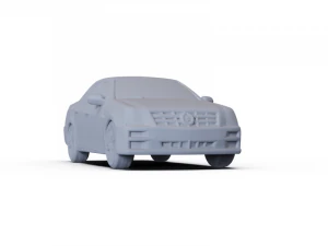 Cadillac STS 2010 PRE-SUPPORTED 3D Model