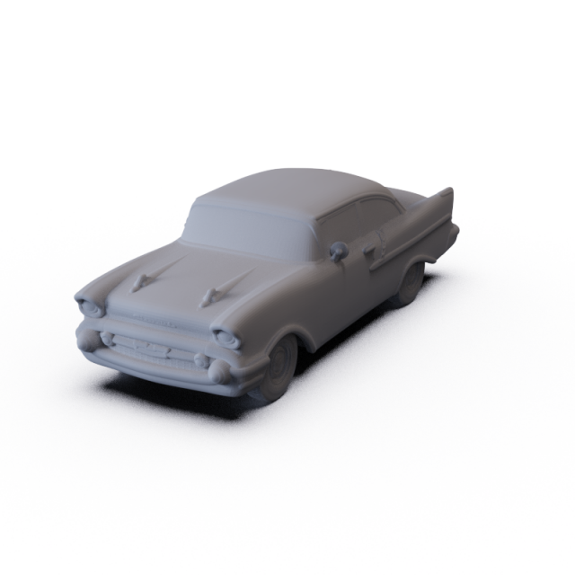 Chevrolet 150 Sedan 1957 PRE-SUPPORTED 3D 模型 .c4d .max .obj .3ds .fbx .stl .blend 