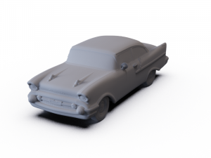 Chevrolet 150 Sedan 1957 PRE-SUPPORTED 3D मॉडल