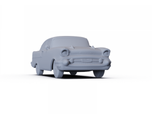 Chevrolet 150 Sedan 1957 PRE-SUPPORTED 3D 模型