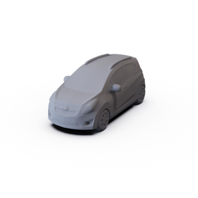 Chevrolet Beat 2010 PRE-SUPPORTED 3D 모델 .c4d .max .obj .3ds .fbx .stl .blend 