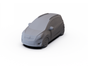Chevrolet Beat 2010 PRE-SUPPORTED 3D मॉडल