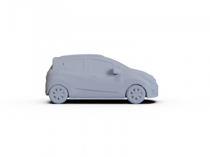 Chevrolet Beat 2010 PRE-SUPPORTED 3D 모델