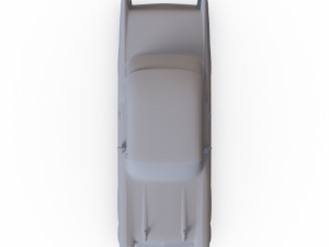 Chevrolet Bel Air Sport Coupe 1957 PRE-SUPPORTED 3D Model