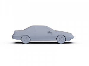 Chevrolet Beretta GT 1988 PRE-SUPPORTED 3D 모델