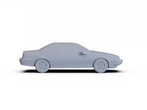 Chevrolet Beretta GT 1988 PRE-SUPPORTED 3D Model