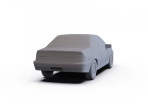 Chevrolet Beretta GT 1988 PRE-SUPPORTED 3D Model