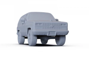 Chevrolet Blazer Chalet 1976 PRE-SUPPORTED 3D Model