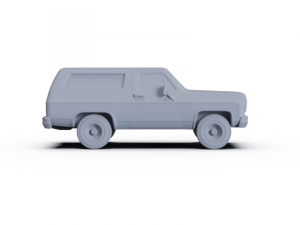 Chevrolet Blazer K5 1976 PRE-SUPPORTED 3D मॉडल
