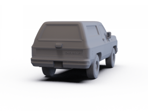 Chevrolet Blazer K5 1976 PRE-SUPPORTED 3D मॉडल