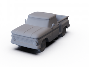 Chevrolet C10 1963 PRE-SUPPORTED 3D मॉडल