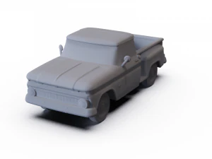 Chevrolet C10 1963 PRE- SUPPORTATA Modello 3D