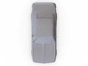 Chevrolet Camaro 1967 PRE-SUPPORTED 3D Model