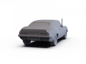 Chevrolet Camaro 1967 PRE-SUPPORTED 3D Model