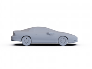 Chevrolet Camaro Coupe 2000 PRE-SUPPORTED Modelo 3D