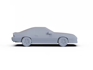 Chevrolet Camaro Z28 Coupe 1982 PRE-SUPPORTED 3D Model