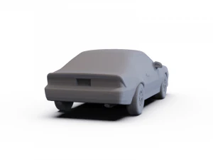 Chevrolet Camaro Z28 Coupe 1982 PRE-SUPPORTED 3D Model