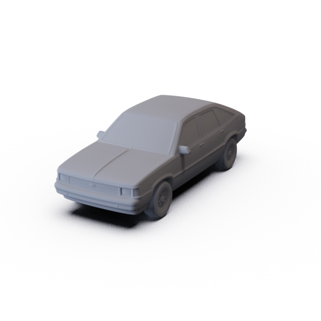 Chevrolet Citation 1980 PRE-SUPPORTED 3Dモデル .c4d .max .obj .3ds .fbx .stl .blend 