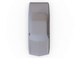 Chevrolet Corvair 1965 PRE-SUPPORTED 3D Model