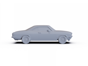 Chevrolet Corvair 1965 PRE-SUPPORTED 3D Model