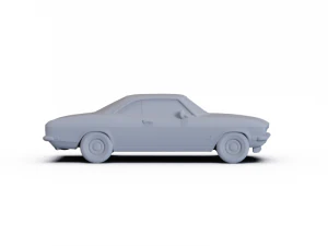 Chevrolet Corvair 1965 PRE-SUPPORTED 3D Model