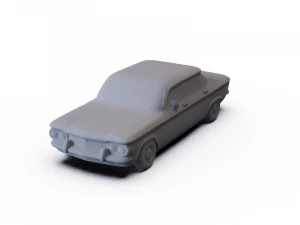 Chevrolet Corvair Sedan 1960 PRE-SUPPORTED 3D Model