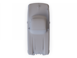 Chevrolet Corvette 1962 PRE-SUPPORTED 3D Model