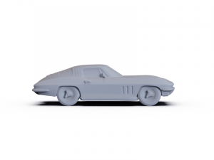 Chevrolet Corvette StingRay 1965 PRE-SUPPORTED 3D 모델