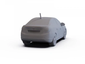 Chevrolet Cruze 2011 PRE-SUPPORTED 3D Model
