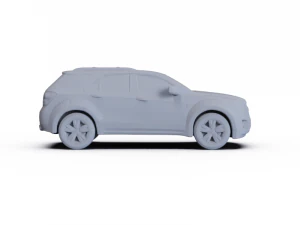 Chevrolet Equinox 2010 PRE-SUPPORTED 3D Model