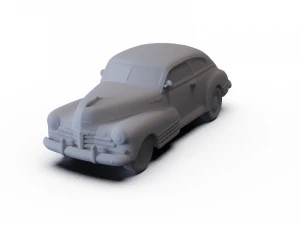 Chevrolet Fleetline Aero Sedan 1948 PRE- SUPPORTATA Modello 3D