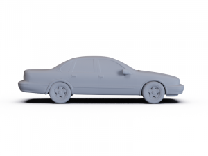 Chevrolet Impala SS 1995 PRE-SUPPORTED 3Dモデル