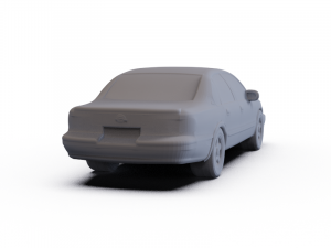 Chevrolet Impala SS 1995 PRE-SUPPORTED 3Dモデル