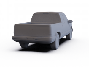 Chevrolet K 1500 ExtendedCab 1988 PRE-SUPPORTED Modelo 3D
