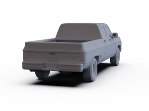 Chevrolet K30 CrewCab 1979 PRE-SUPPORTED 3D Model