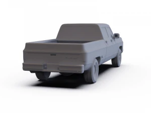 Chevrolet K30 CrewCab 1979 PRE-SUPPORTED 3D Model