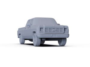 Chevrolet K30 CrewCab 1979 PRE-SUPPORTED 3D Model