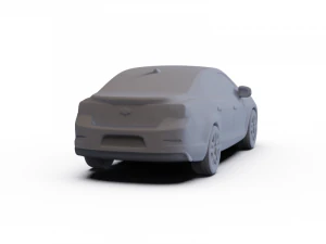 Chevrolet Malibu 2013 PRE-SUPPORTED 3D Model