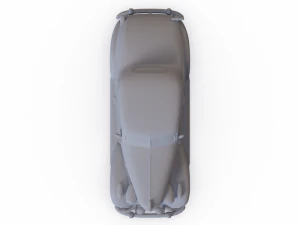 Chevrolet Master DeLuxe Coupe 1937 PRE-SUPPORTED 3D Model