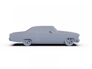 Chevrolet Nova Concept 2015 PRE-SUPPORTED Modelo 3D